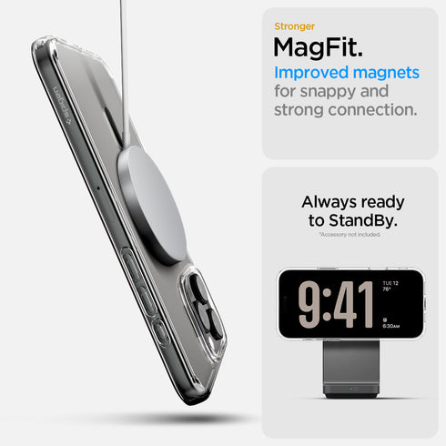 כיסוי לסדרת iPhone 16 מבית Spigen Ultra Hybrid T (MagFit + שליטה במצלמה)